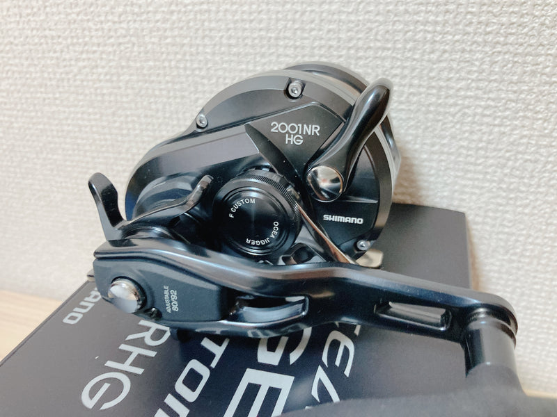 Shimano Baitcasting Reel 19 OCEA JIGGER F CUSTOM 2001NRHG Left 6.2:1 IN BOX