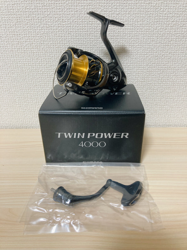 Shimano Spinning Reel 20 TWIN POWER 4000 Gear Ratio 5.3:1 Fishing Reel IN BOX