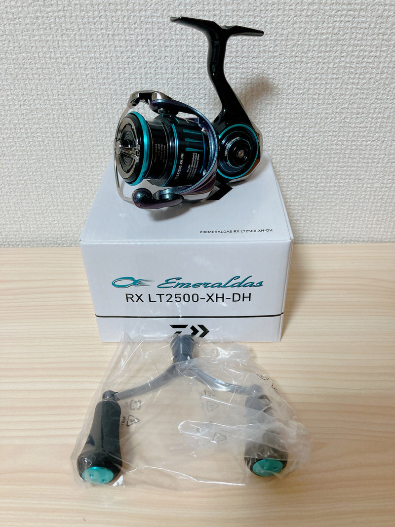 Daiwa Spinning Reel 23 EMERALDAS RX LT2500-XH-DH 6.2:1 Fishing Reel IN BOX