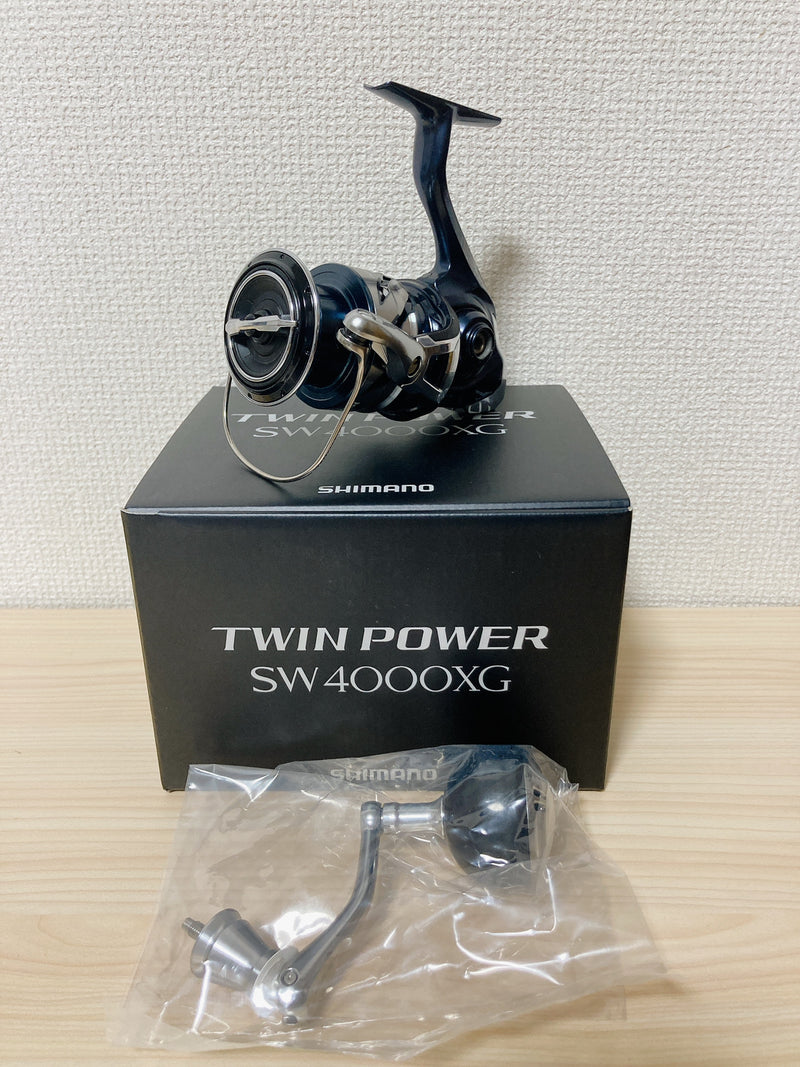 Shimano Spinning Reel 21 TWIN POWER SW 4000XG 6.2:1 Fishing Reel IN BOX