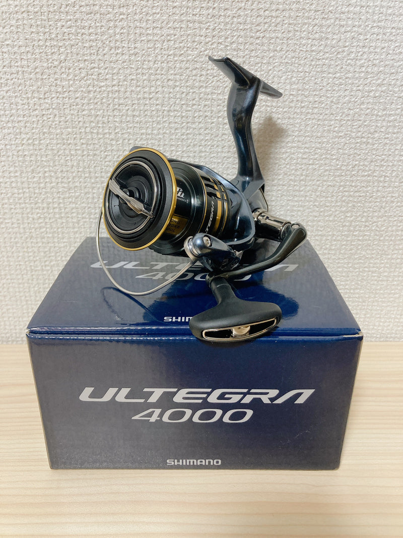Shimano Spinning Reel 21 ULTEGRA 4000 Gear Ratio 5.3:1 Fishing Reel IN BOX
