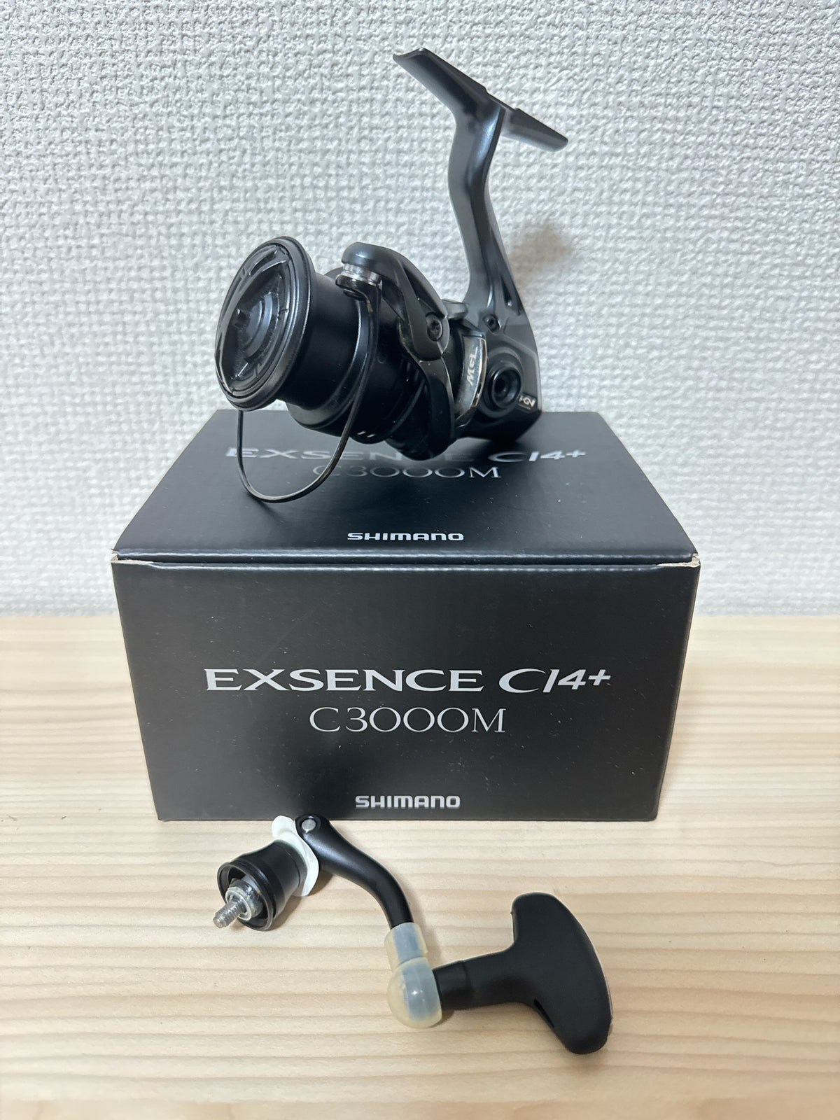 Shimano Spinning Reel 18 EXSENCE CI4+ C3000M Gear Ratio 5.0:1 Fishing