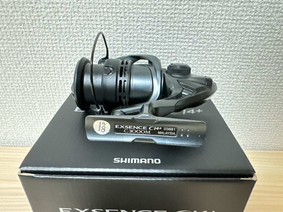 Shimano Spinning Reel 18 EXSENCE CI4+ C3000M Gear Ratio 5.0:1 Fishing