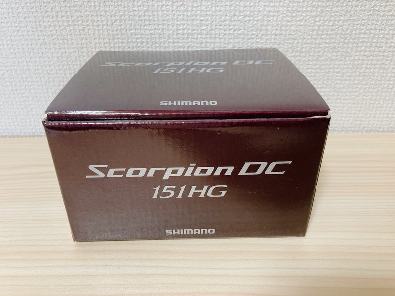 Shimano 21 Scorpion DC 151XG Left Hand Bait Casting Reel w/Box  Excellent++ JPN