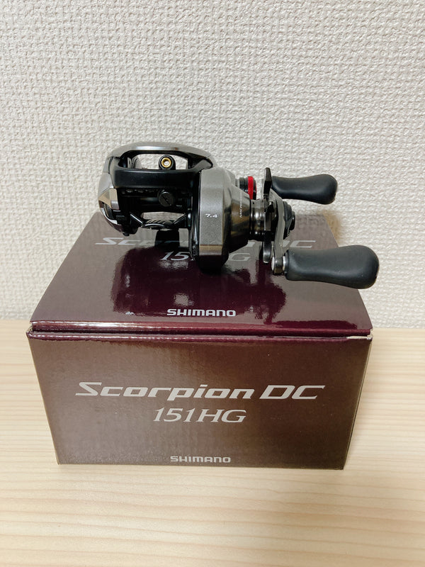 Shimano Baitcasting Reel 21 Scorpion DC 151HG Left 7.4:1 Fishing Reel IN BOX