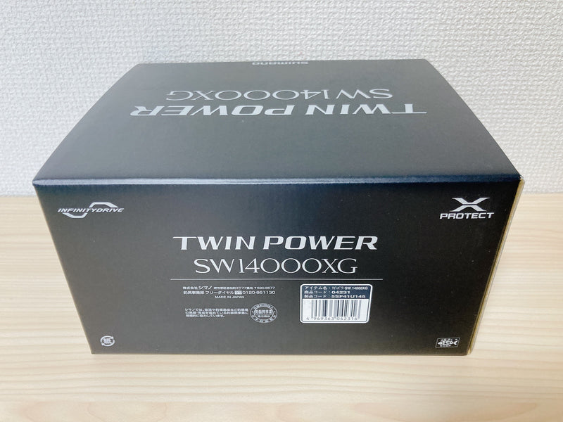 Shimano Spinning Reel 21 TWIN POWER SW 14000XG Gear Ratio 6.2:1 IN BOX