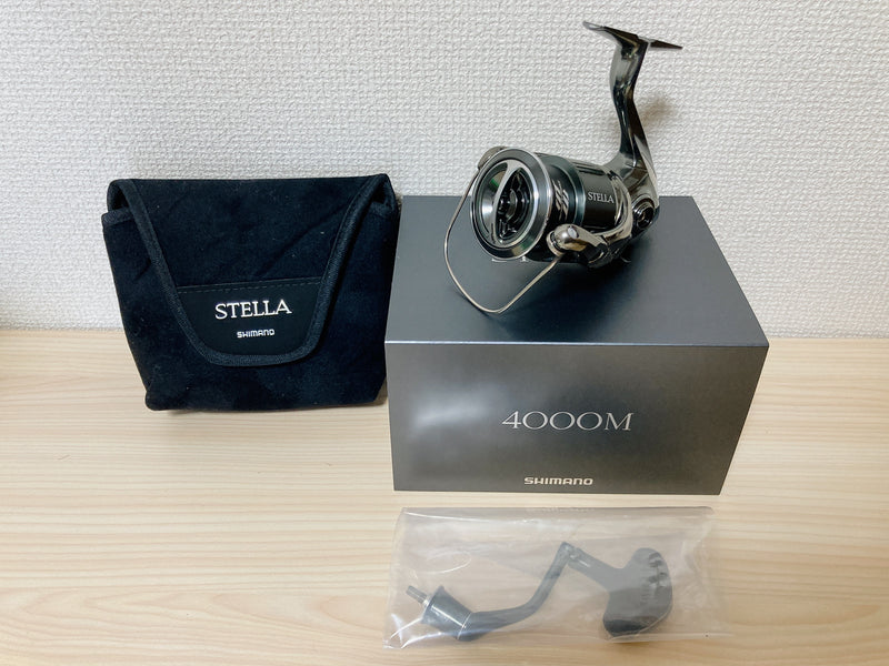 Shimano Spinning Reel 22 STELLA 4000M Gear Ratio 5.3:1 Fishing Reel IN BOX