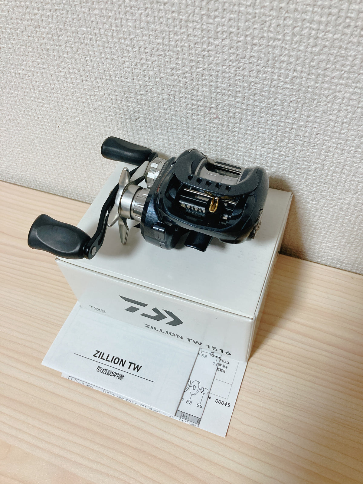 リール ZILLION TW 1516 Daiwa 15 Zillion TW 1516 Japan model 2015-2019