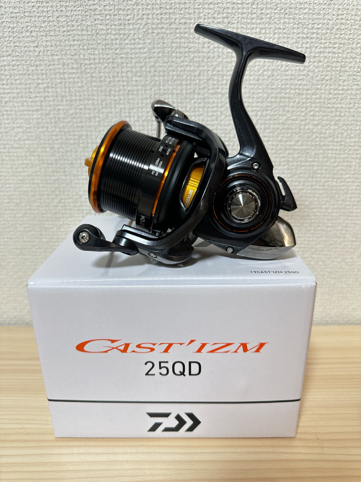 daiwa cast'izm reel T25-470/ V (Spinning 4 Piece) By adopting a lighter spool No Half Measures