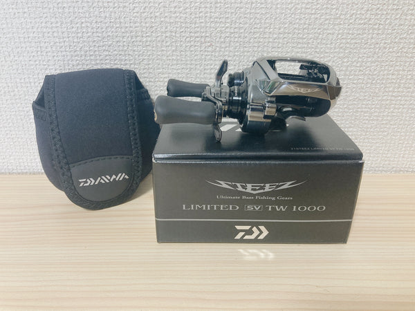 Daiwa Baitcasting Reel 21 STEEZ Limited SV TW 1000 Right 6.3:1 Fishing IN BOX