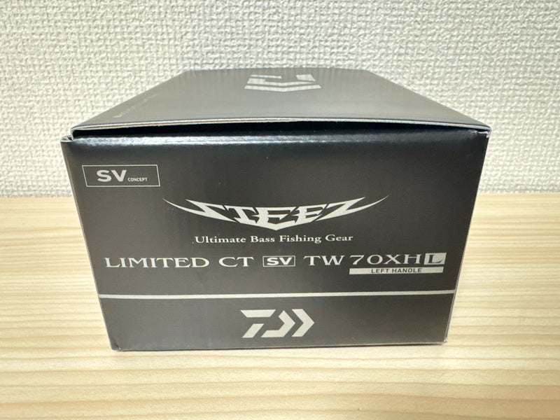 Daiwa Baitcasting Reel 25 STEEZ LIMITED CT SV TW 70XHL 8.5:1 Left Fishing IN BOX