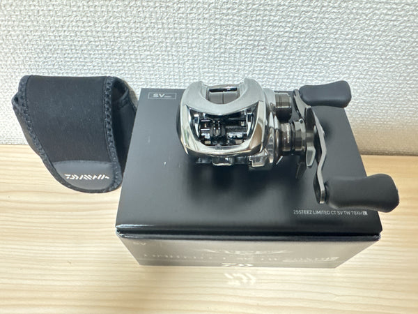 Daiwa Baitcasting Reel 25 STEEZ LIMITED CT SV TW 70XHL 8.5:1 Left Fishing IN BOX