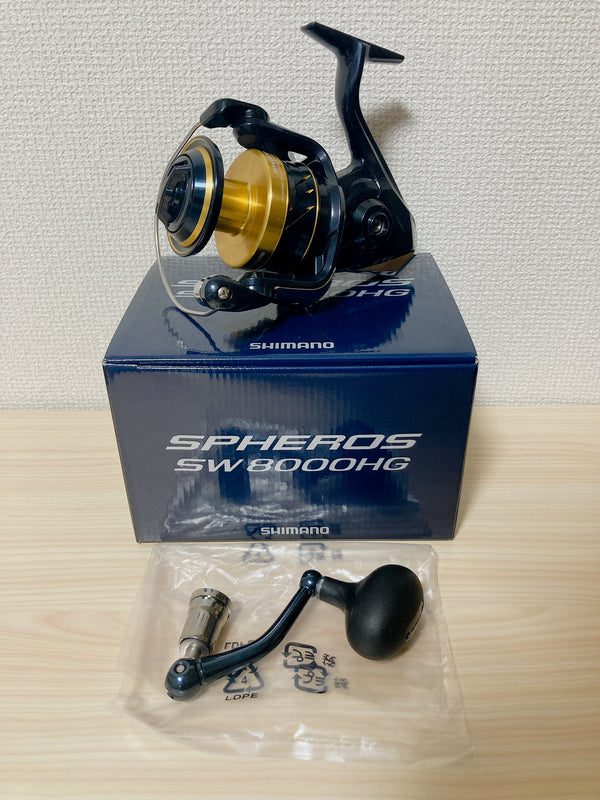 Shimano Spinning Reel 21 SPHEROS SW 8000HG Gear Ratio 5.6:1 Fishing Reel IN BOX