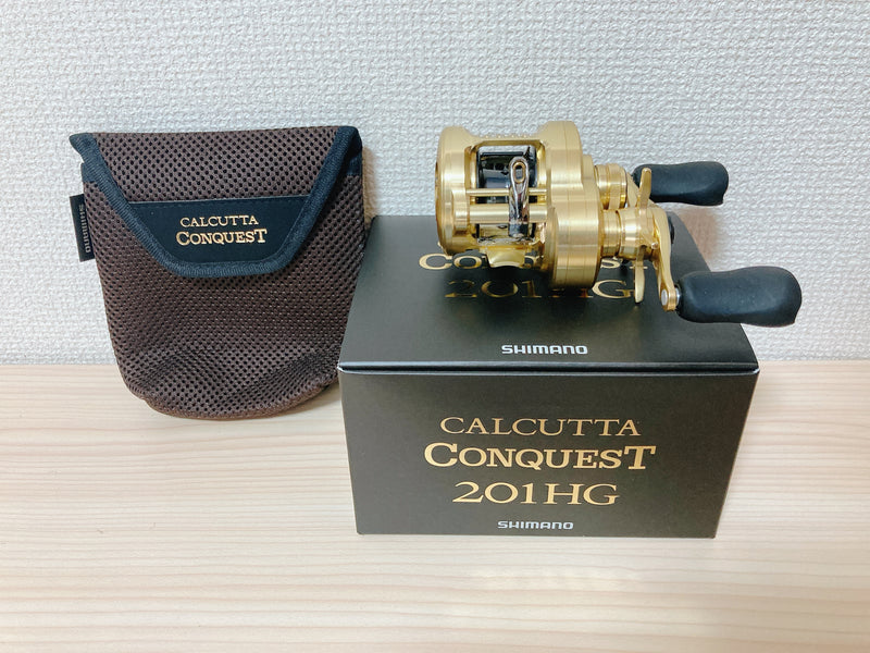 Shimano Baitcast Reel 21 CALCUTTA CONQUEST 201HG Left 6.5:1 Fishing Reel IN BOX