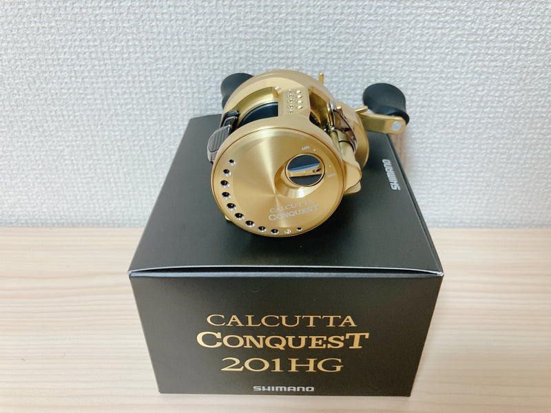 Shimano Baitcast Reel 21 CALCUTTA CONQUEST 201HG Left 6.5:1 Fishing Reel IN BOX