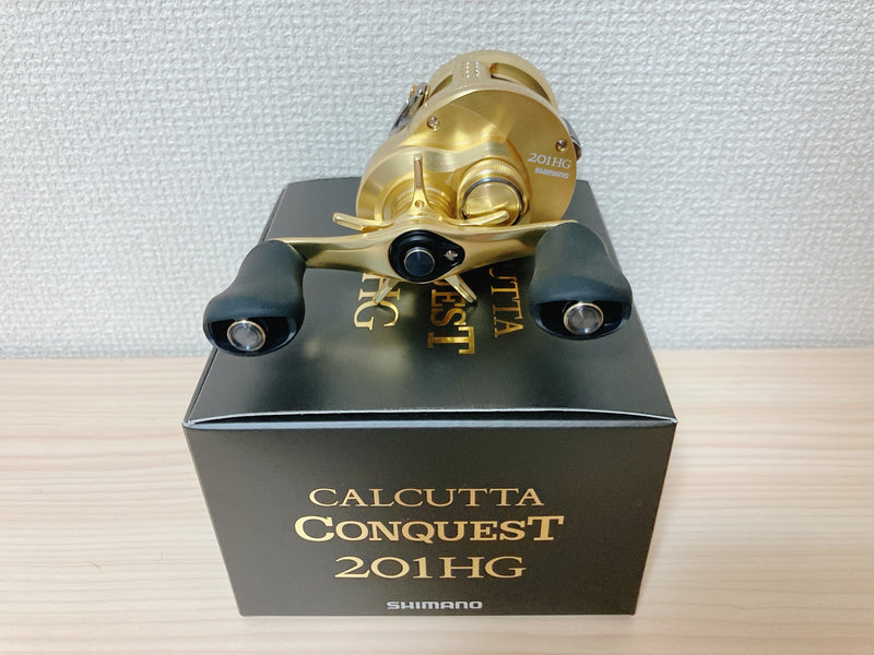 Shimano Baitcast Reel 21 CALCUTTA CONQUEST 201HG Left 6.5:1 Fishing Reel IN BOX