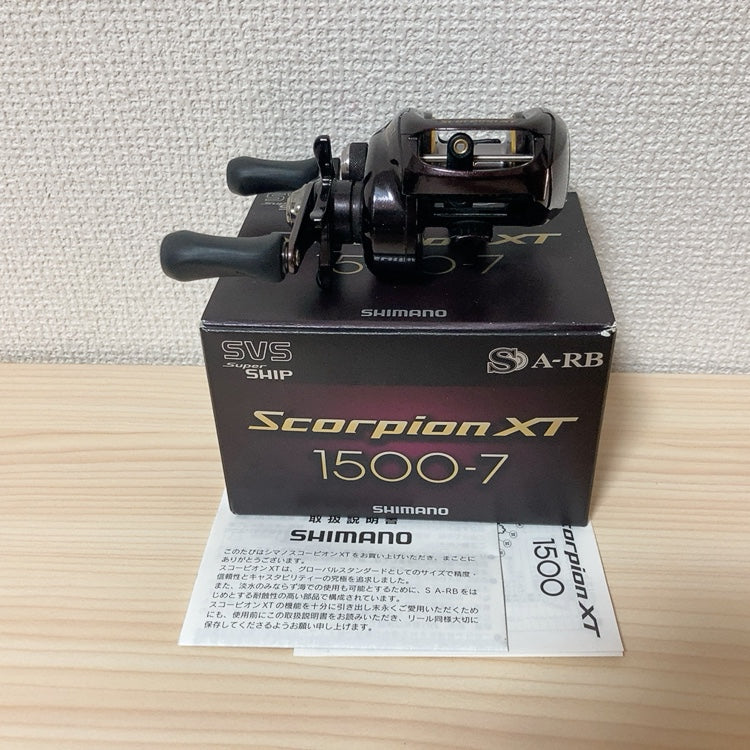 Shimano Baitcasting Reel 09 Scorpion XT 1500-7 RH602000 Right 7.0:1 IN
