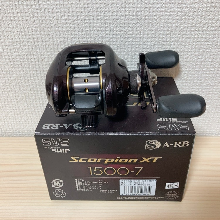 Shimano Baitcasting Reel 09 Scorpion XT 1500-7 RH602000 Right 7.0:1 IN BOX