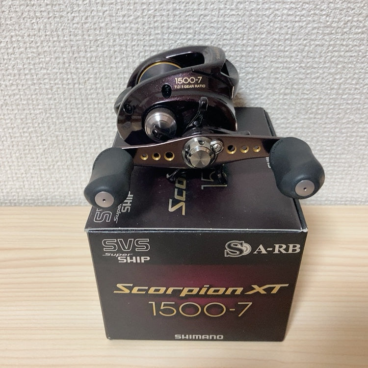 Shimano Baitcasting Reel 09 Scorpion XT 1500-7 RH602000 Right 7.0:1 IN BOX