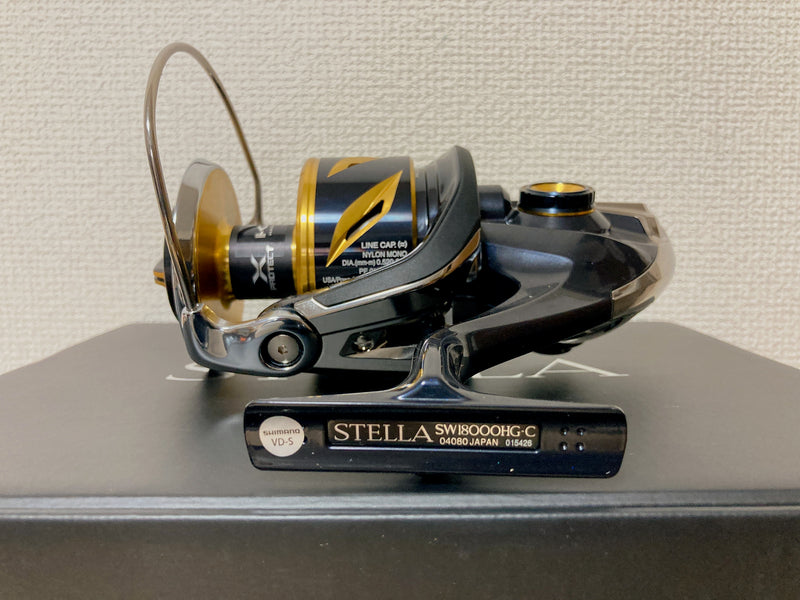 Shimano Spinning Reel 20 STELLA SW 18000HG Gear Ratio 5.7:1 Fishing Reel IN BOX