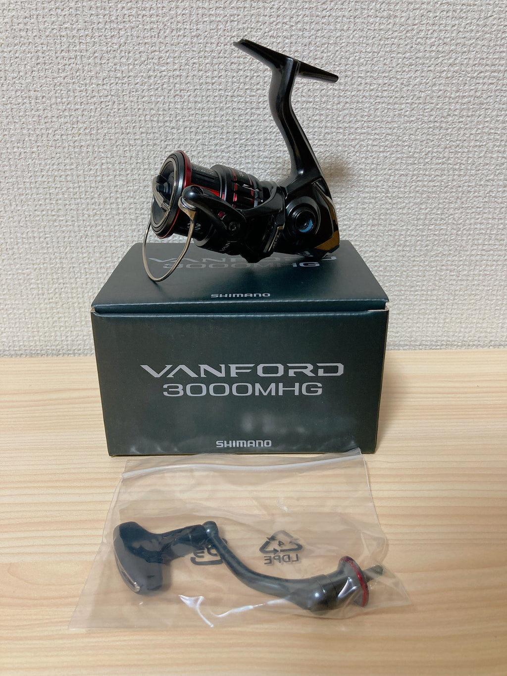 Shimano Vanford 3000 Spinning Reel - Black - 6.4:1