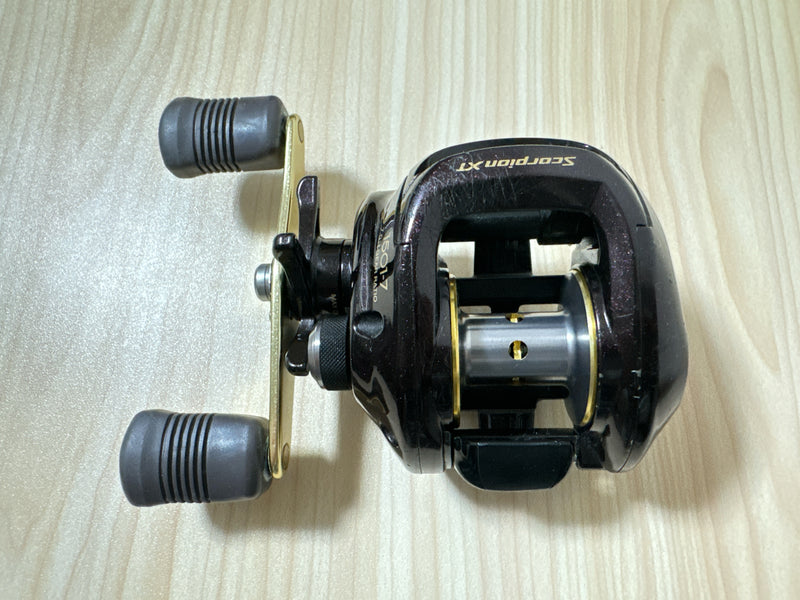 Shimano Baitcasting Reel 09 Scorpion XT 1501-7 Left Gear Ratio 7.0:1