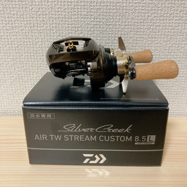 Daiwa Baitcasting Reel 22 Silver Creek Air TW Stream Custom 8.5L Left