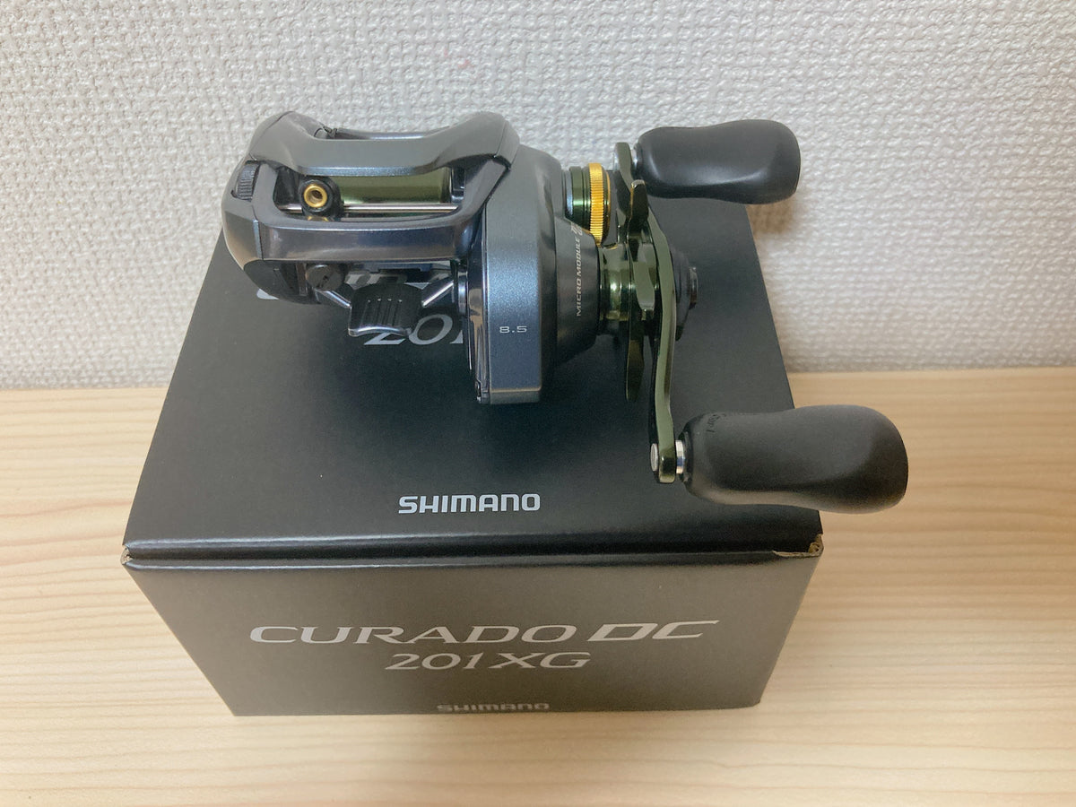 reel bc shimano curado dc Shimano Baitcasting Reel 22 CURADO DC 201XG Left 8.5:1 Fishing Reel IN