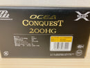 Shimano Baitcasting Reel 15 OCEA CONQUEST 200HG Right 6.2:1 Fishing Reel IN BOX