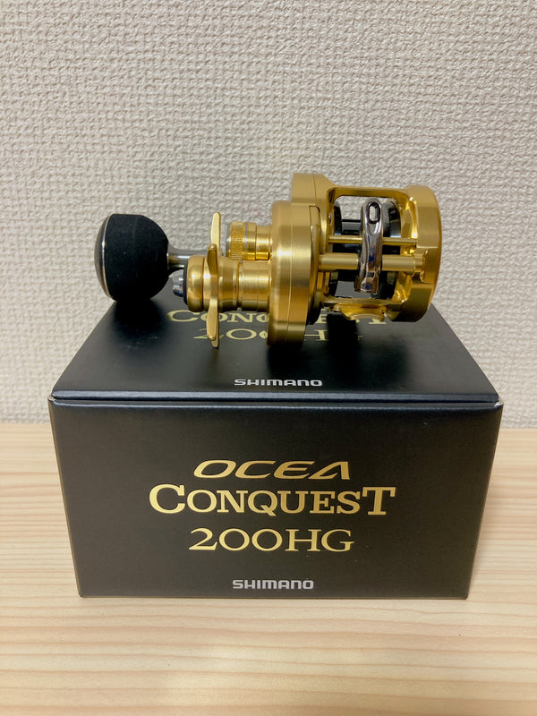 Shimano Baitcasting Reel 15 OCEA CONQUEST 200HG Right 6.2:1 Fishing Reel IN BOX