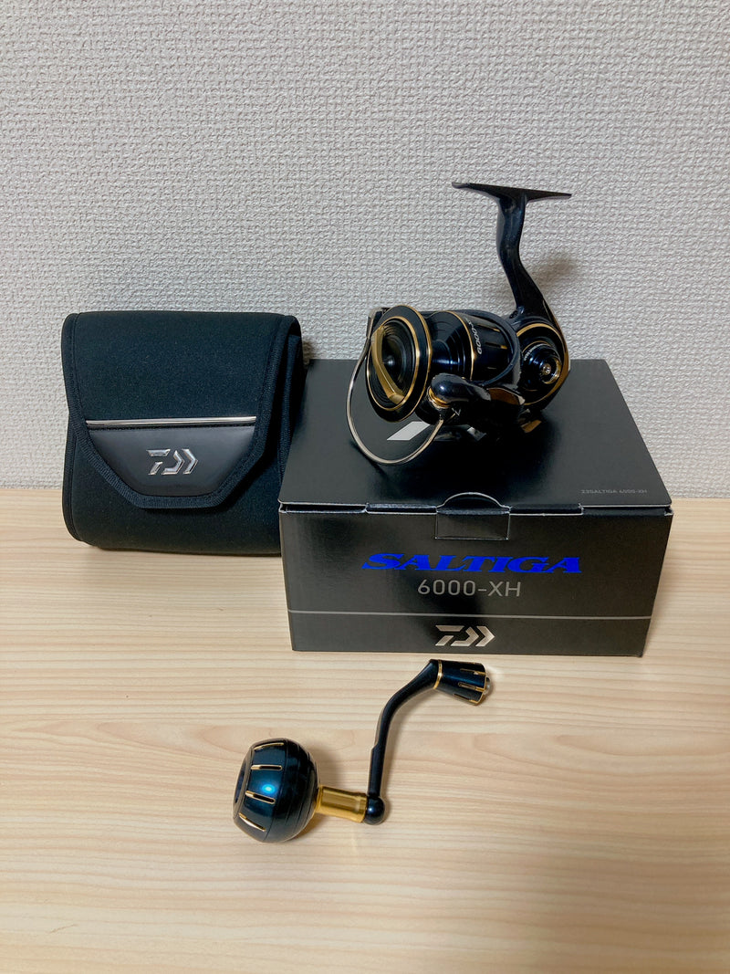 Daiwa Spinning Reel 20 Saltiga 10000-H 2020 Model With Box Used