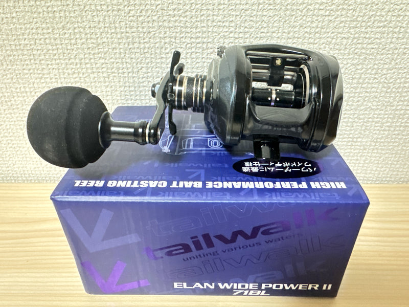 Tailwalk Baitcasting Reel JIGGING ELAN WIDEPOWER II 71BL 7.1:1 Fishing IN BOX