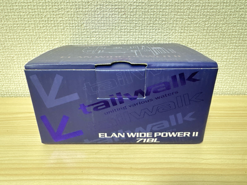 Tailwalk Baitcasting Reel JIGGING ELAN WIDEPOWER II 71BL 7.1:1 Fishing IN BOX