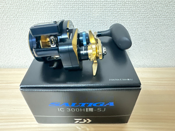 Daiwa Baitcasting Reel 21 SALTIGA IC 300HL-SJ Left 7.3:1  Fishing Reel IN BOX