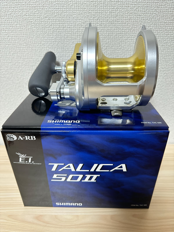 Shimano Baitcasting Reel 13 TALICA 50-II Right Gear Ratio 3.8/1.7 Big Game Reel IN BOX