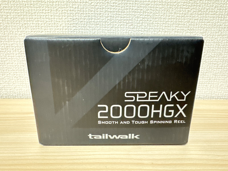 Tailwalk Spinning Reel SPEAKY 2000HGX Gear Ratio 5.2:1 Fishing Reel IN BOX