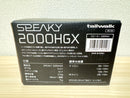 Tailwalk Spinning Reel SPEAKY 2000HGX Gear Ratio 5.2:1 Fishing Reel IN BOX