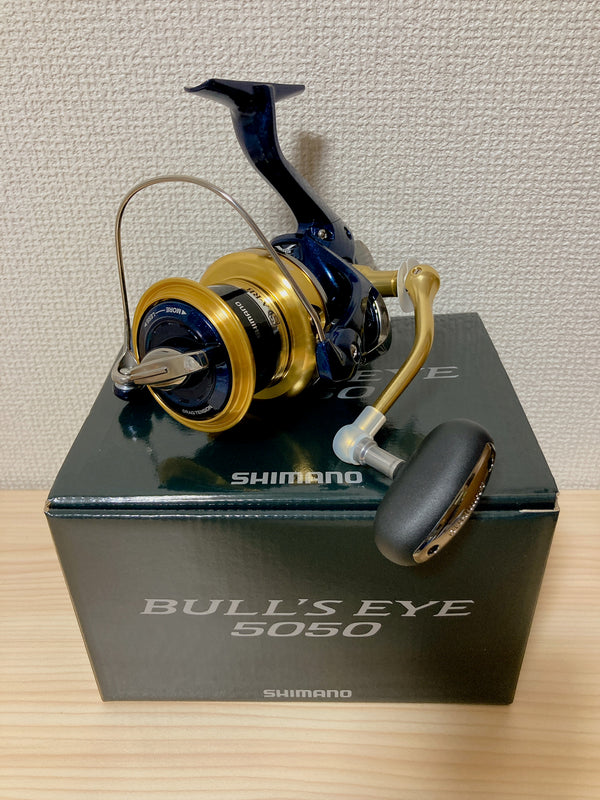 Shimano Surf Casting Reel 14 BULLs EYE 5050 Gear Ratio 4.3:1 Fishing Reel IN BOX