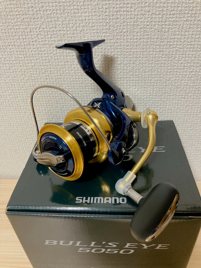 Shimano Surf Casting Reel 14 BULLs EYE 5050 Gear Ratio 4.3:1 Fishing Reel IN BOX