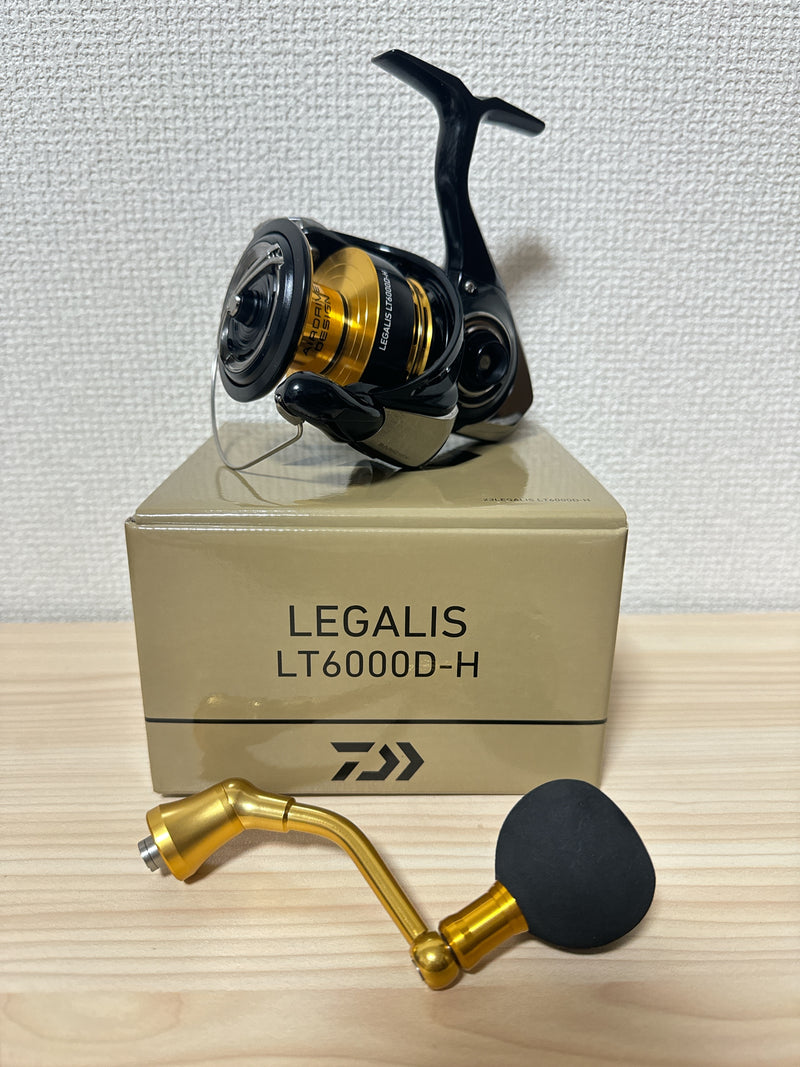 Daiwa Spinning Reel 23 LEGALIS LT6000D-H Gear Ratio 5.7:1 Fishing Reel IN BOX