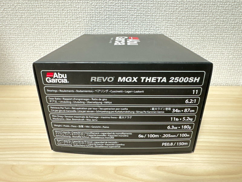 Abu Garcia Spinning Reel REVO MGX THETA 2500SH 6.2:1 Fishing Reel IN BOX