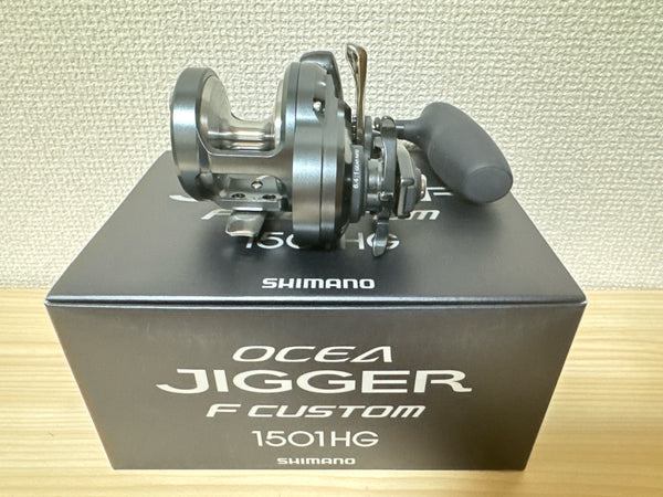 Shimano Baitcast Reel 19 Ocea Jigger F Custom 1501HG Left 6.4:1 Fishing IN BOX