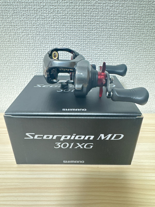 Shimano Baitcast Reel 21 Scorpion MD 301XG Left Handle 7.9:1 Fishing Reel IN BOX