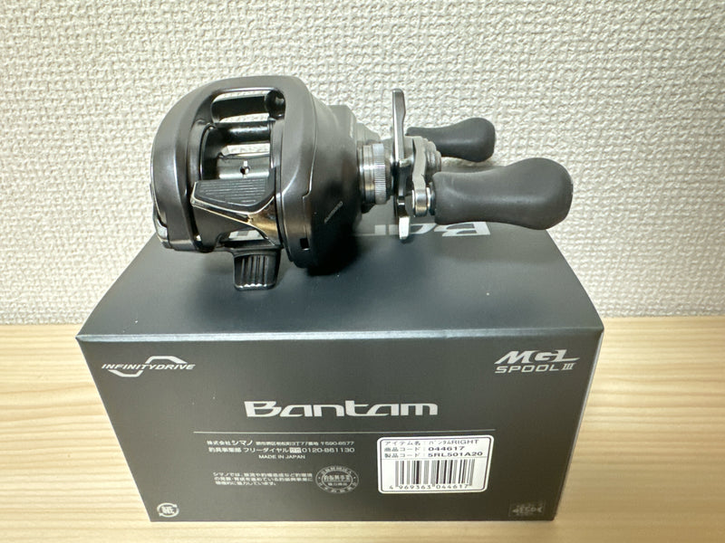 Shimano Baitcasting Reel 22 Bantam RIGHT Gear Ratio 6.2:1 Fishing Reel IN BOX