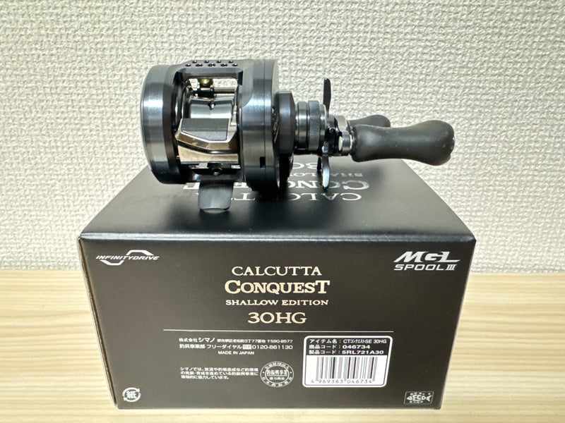 Shimano Baitcasting Reel 24 CALCUTTA CONQUEST Shallow