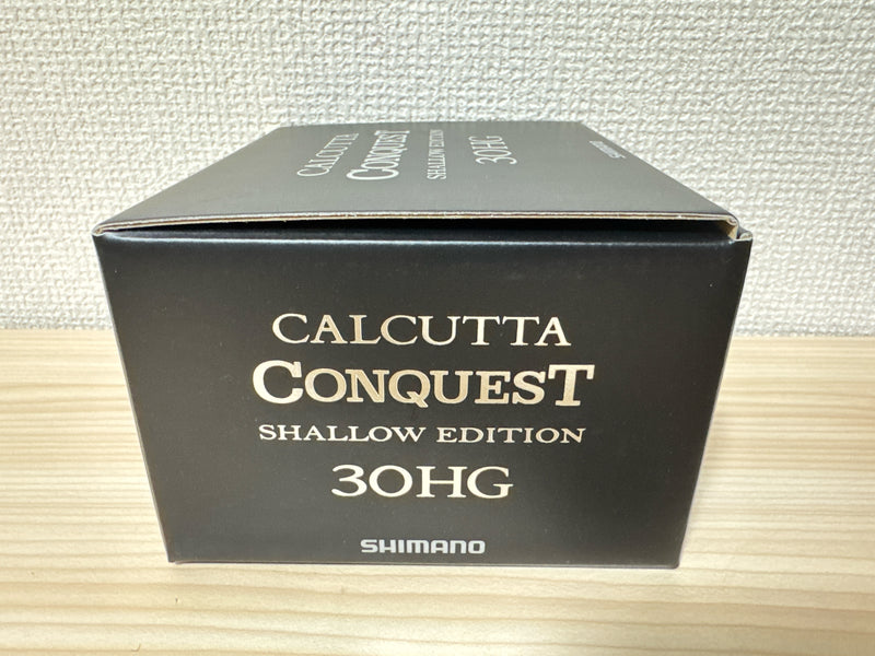 Shimano Baitcasting Reel 24 CALCUTTA CONQUEST Shallow Edition 30HG Right Fishing IN BOX