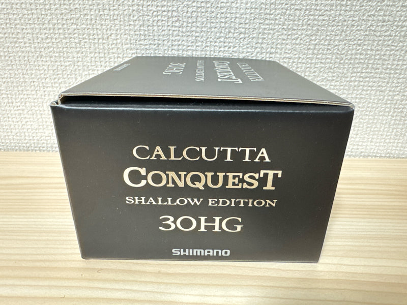 Shimano Baitcasting Reel 24 CALCUTTA CONQUEST Shallow Edition 30HG Right Fishing IN BOX