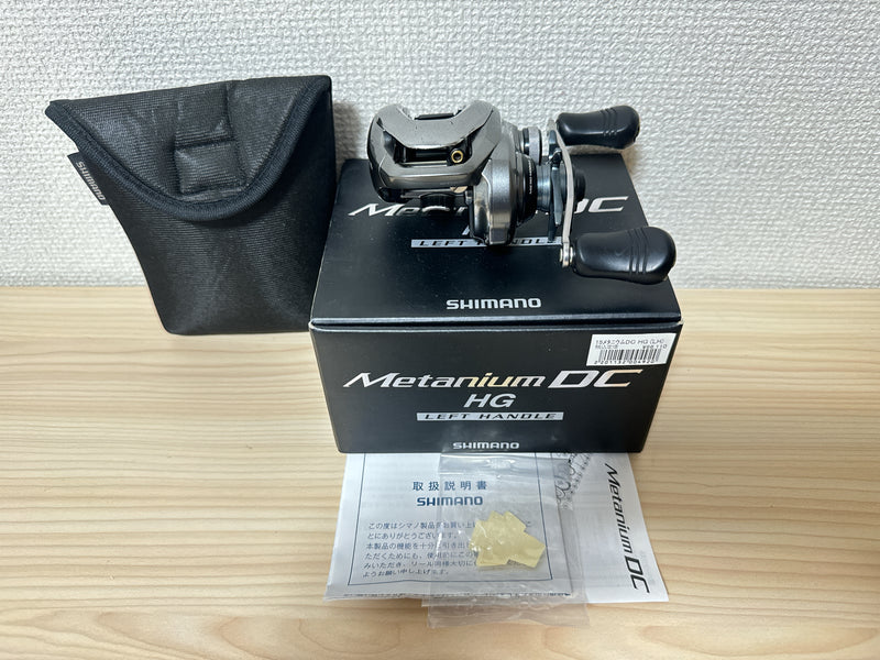 Shimano Baitcasting Reel 15 Metanium DC HG Left Gear Ratio 7.4:1 IN BOX