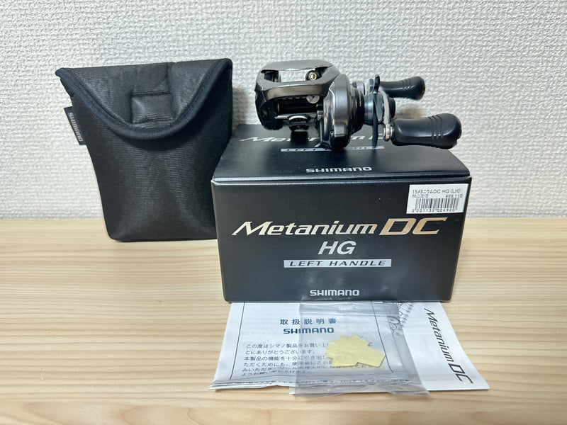 Shimano Baitcasting Reel 15 Metanium DC HG Left Gear Ratio 7.4:1 IN BOX