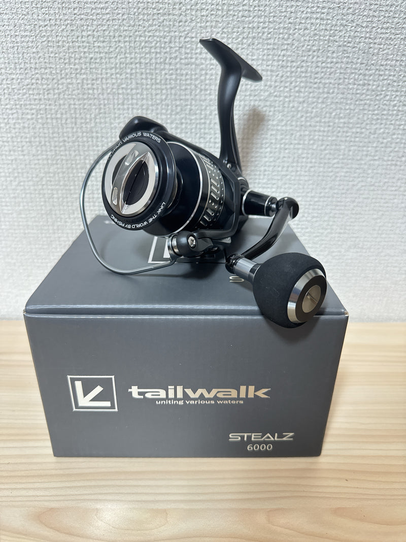 Tailwalk Spinning Reel STEALZ 6000 Gear Ratio 5.6:1 Fishing Reel IN BOX
